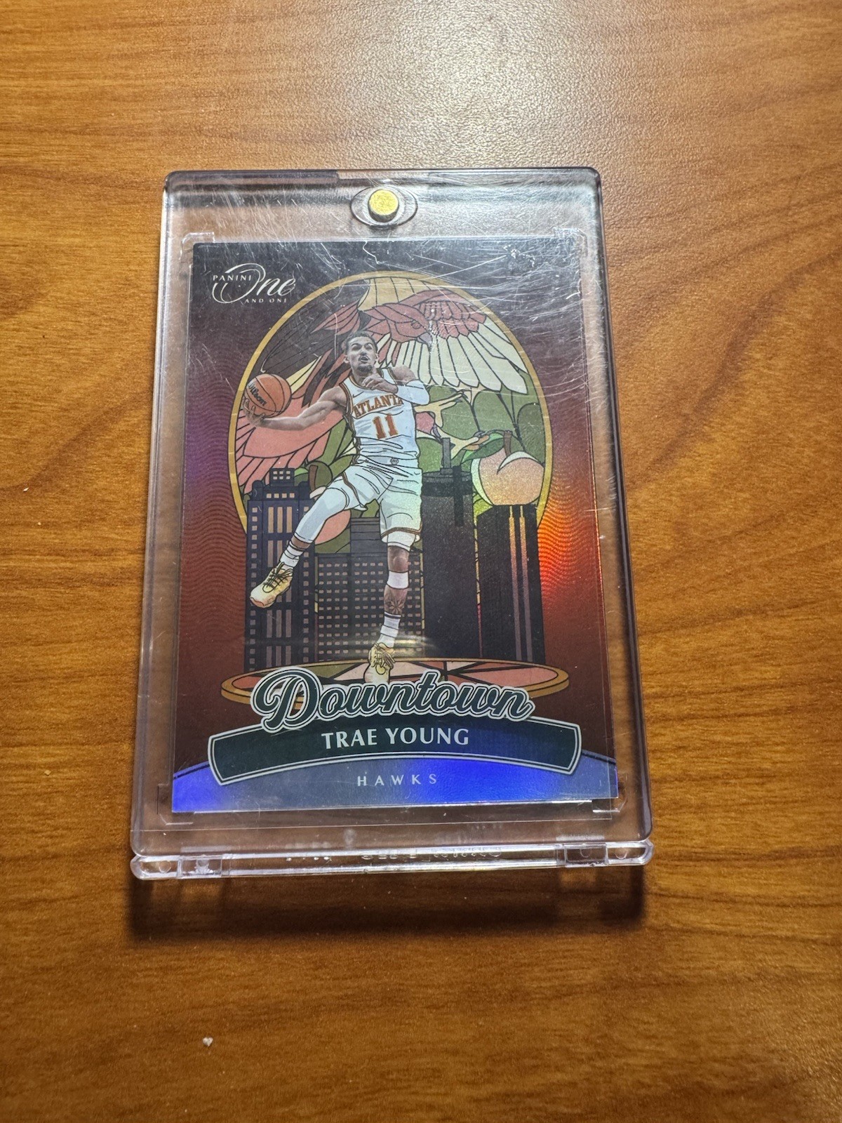 Panini 2023-24 One and One Downtown Insert Trae Young #3 Atlanta Hawks