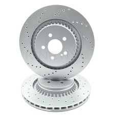 HIGH CARBON BREMSSCHEIBEN HINTEN F&Uuml;R MERCEDES S63 S65 CL63 CL65 AMG 365mm