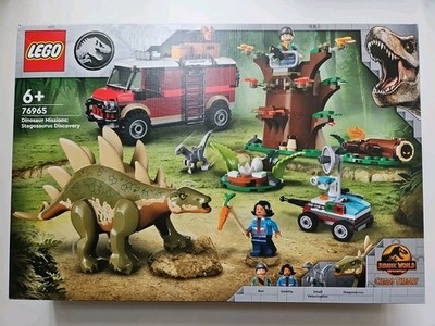 LEGO 76965 Entdeckung des Stegosaurus Jurassic World Dinosaurier Missionen OVP