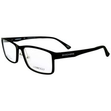 Skechers SE3225 Mens Plastic Eyeglass Frame 002 Matte Black 57-17