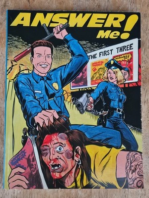Answer Me! The First Three Softcover 3rd Printing May 1996 Jim Goad AK Press