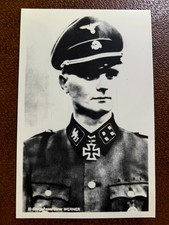 WWII German SS-Strurmbannführer Heinz Werner Postcard Hoffmann MINT 30s