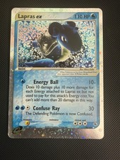 Lapras ex Holo EX Ruby and Sapphire 99/109 2003 on eBay