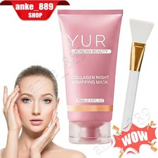 Yuri Korean Collagen Night Wrapping Mask 75ml Hydrating Sleeping Mask New In Box