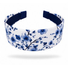 Blue Flowers Headband