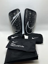 Nike Mercurial Lite Soccer Shin Guards DV1771-010 – Size M & L – 100% Authentic
