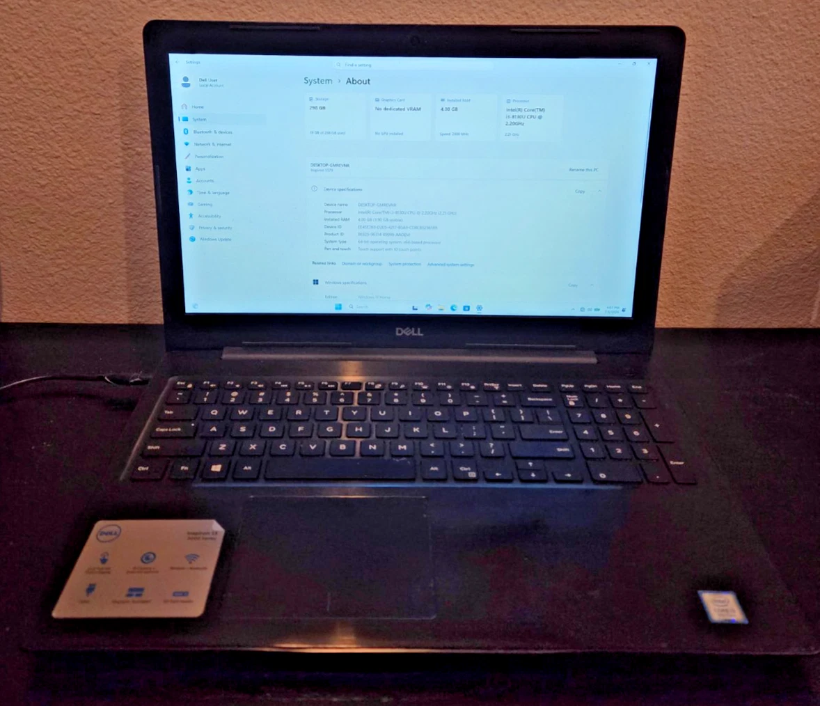 Dell Intel Core i3 8th Gen. PC Laptops & Netbooks for sale - eBay