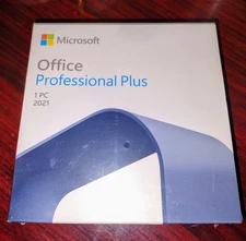 Microsoft Office Professional Plus 2021 DVD 1PC Factory Sealed