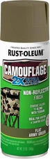 279176 Camouflage 2X Ultra Cover Spray Paint, 12 Oz, Army Green