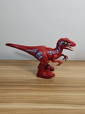 Robo Alive Rampaging Red Raptor Dinosaur Zuru 10" Action Figure | 