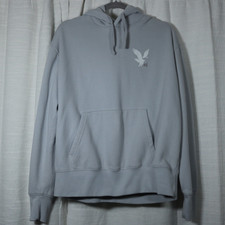 American Eagle Mens Pullover Hoodie XS Gray L...