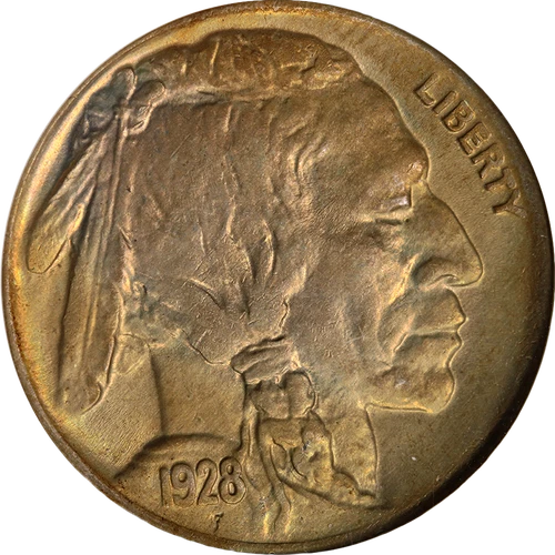 1928-D Buffalo Nickel NGC MS64 Great Eye Appeal Nice Strike