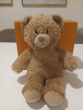 brown fuzzy teddy bear build a bear 15"
