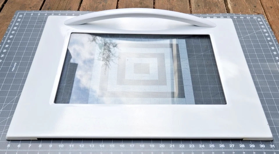 Painel externo KitchenAid forno duplo WP8304004 8304004 OEM (superior) *mesmo dia - Imagem 2 de 4