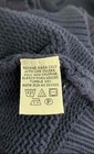 Vintage 90s Eddie Bauer Men's Navy Blue V-Neck Shaker Knit Cotton Sweater XL — photo 4