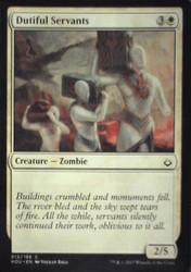 Dutiful Servants - Hour of Devastation #12/199 Common