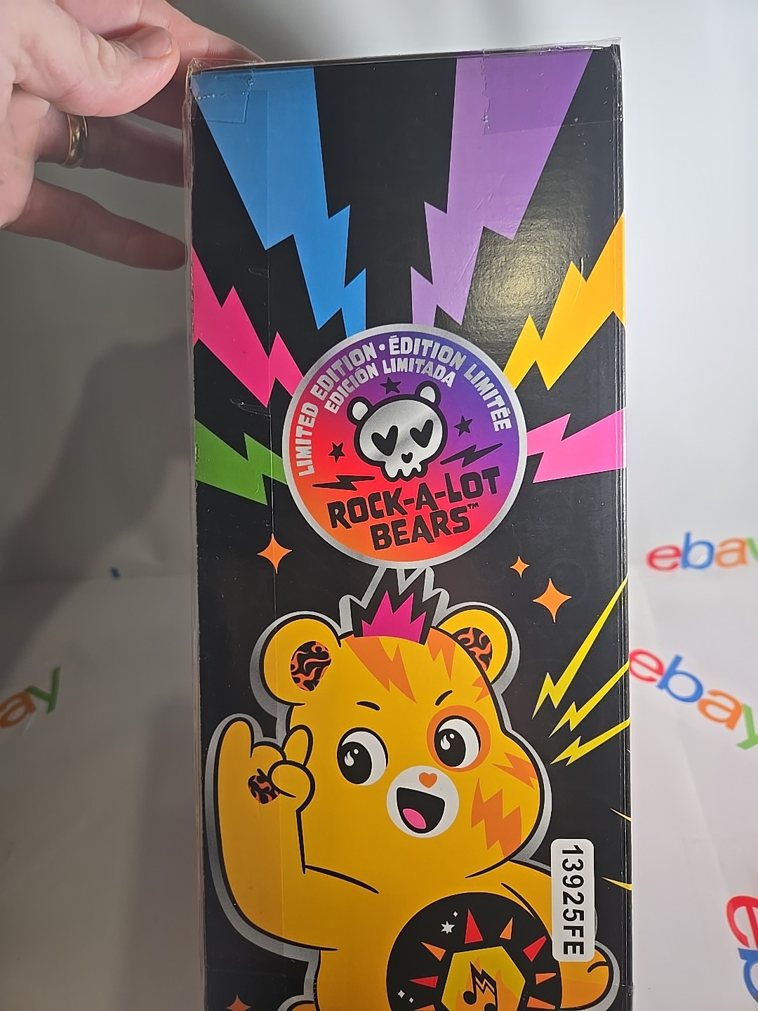 Care Bears 14" Plushie Rock Rock-a-lot Bears Cheer Bear  Limited Edition NiB