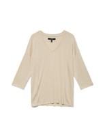 Bluse Vero Moda Vmbrianna 3/4 Arm V-Ausschnitt GrößE Boo, Damenoberteil