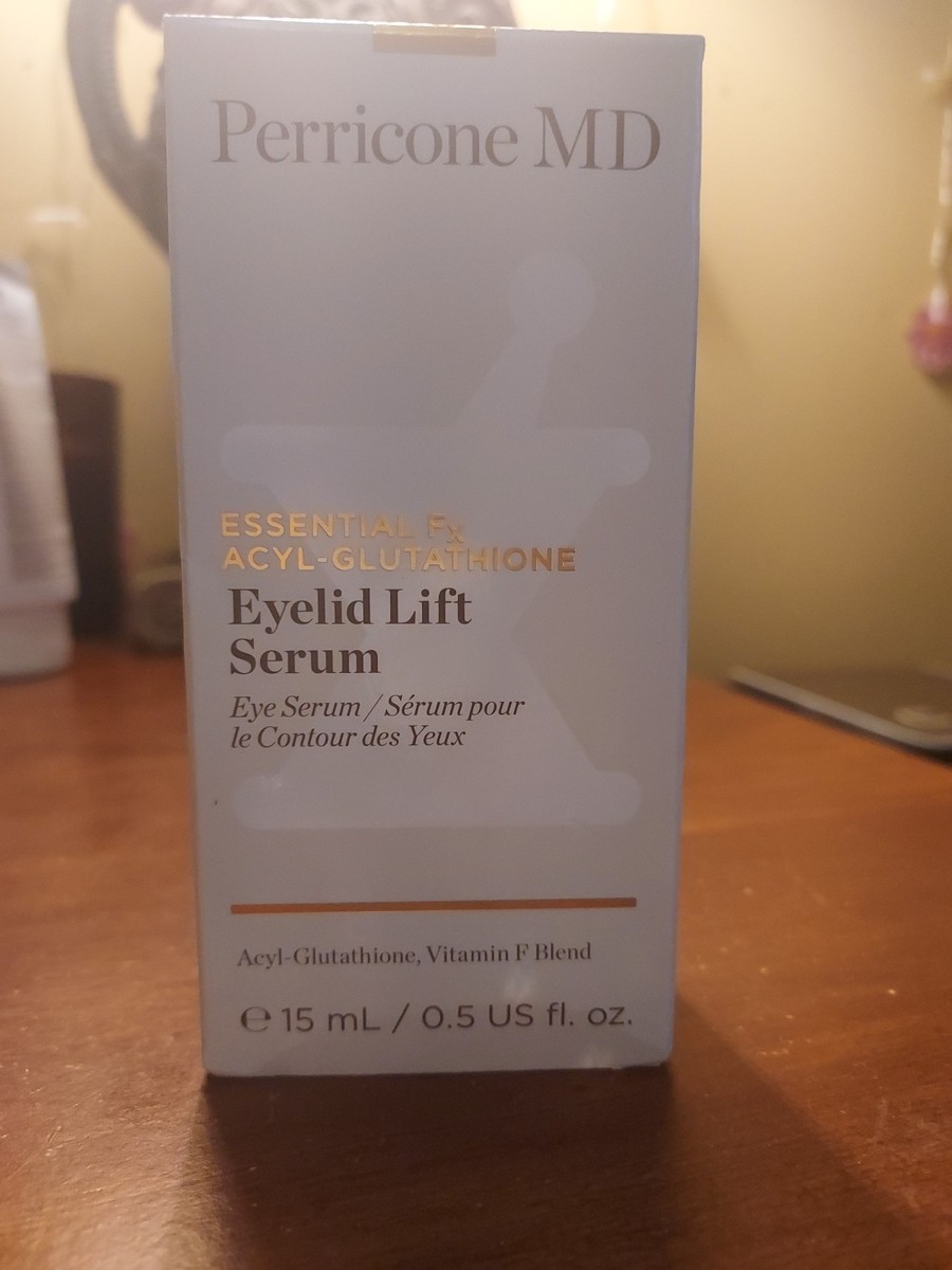 perricone md essential fx acyl-glutathione eyelid lift serum Perricone MD Essential Fx Acyl-Glutathione Eyelid Lift Serum .5 fl oz New  in Box