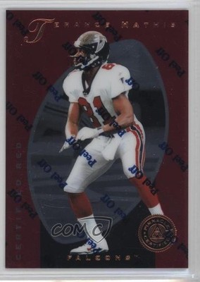 1997 Pinnacle Certified Certified Red Terance Mathis #106 1u9