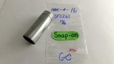 Snap-on tools USA 3/8 drive 13/16" SAE Deep 6 point Socket SFS261 Nice!