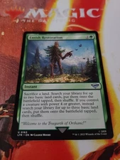 Mtg. Entish Restoration. Lord of the Rings. Pack Fresh 