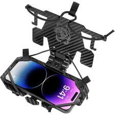 OneTigris MOLLE Phone Holder V2 Tactical Plate Carrier Chest Mount 4.7"-6.8