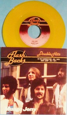VERY RAR - MUNGO JERRY - YELLOW SINGLE 7'' - IN THE SUMMERTIME / BABY JUMP - MINT
