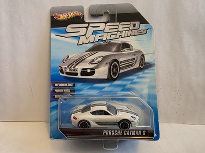 Hot Wheels Speed Machines Porsche Cayman S sehr Selten Co Formen Neu