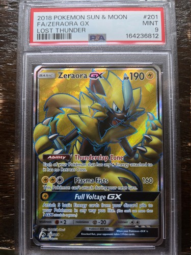 Zeraora-GX graded PSA 9 for sale on eBay
