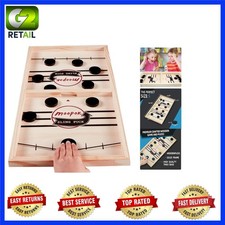 Thrilling Fast Sling Puck Board Game - Ultimate Gift for Kids  Adults
