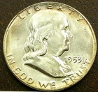 US 1953 Franklin Half Dollar **