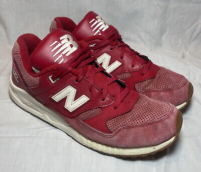 To grader operatør Krage New Balance 530 Encap Red White Suede Men&#039;s sneakers shoes Size 9.5 |  eBay