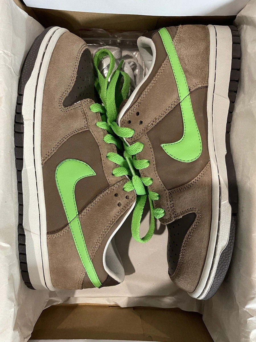 【新品未使用・美品】 Nike Dunk Low グリーン/ブラウン Nike Dunk 6.0 Low Medium Brown Green Spark for Sale | Authenticity