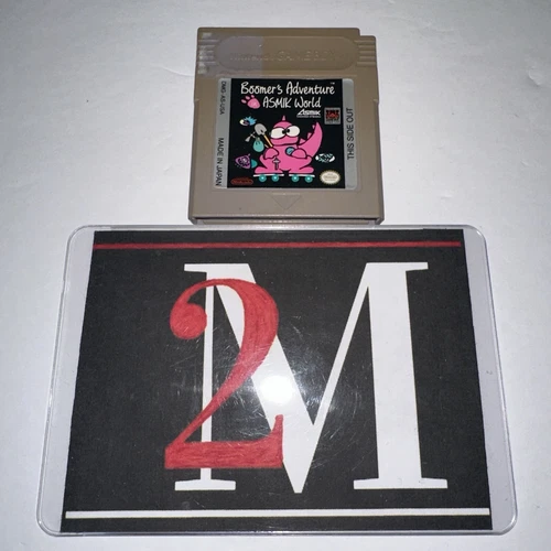 Boomer's Adventure in Asmik World for the Nintendo Game Boy- Tested GB