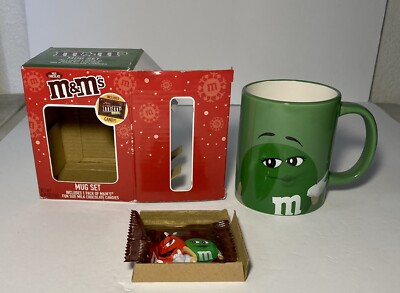 Green M&M Official Licensed 2020 EAT YOUR HEART OUT DARLING Coffee/Coco/Tea Mug