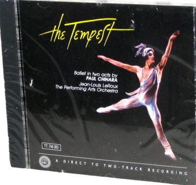 Reference Recordings CD RR-10: The Tempest - Paul Chihara / LeRoux - USA 1988 SS