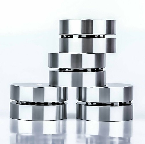 4PCS Aluminum HiFi Speaker Turntable Isolation Stand Feet Base Pad Steel Ball - Picture 7 of 14