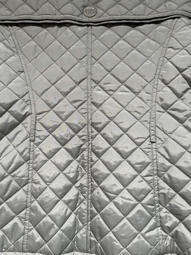 Chaqueta para mujer VINCE CAMUTO, talla mediana, gris, acolchada, diamante, acolchada, (48) - Imagen 7 de 7