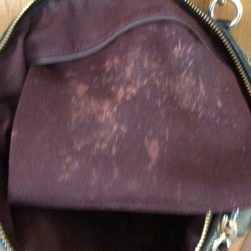 COACH Vintage City Bag Leather Crossbody Purse Color Dark Brown And Tan Vietnam - Picture 15 of 21