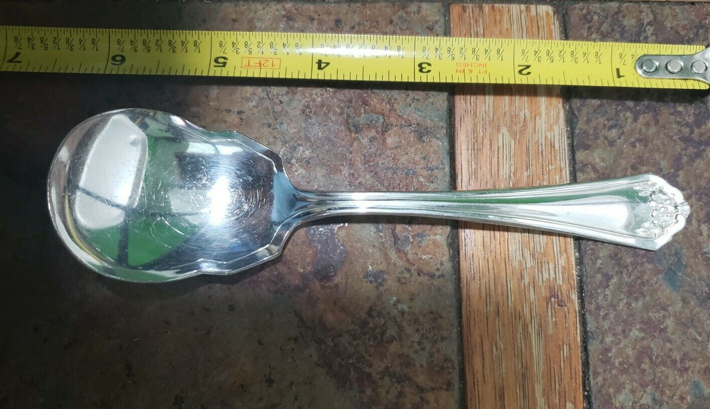 HARD TO FIND VINTAGE TO ANTIQUE WINTHROP SILVERPLATED SUGAR 🍚 SPOON