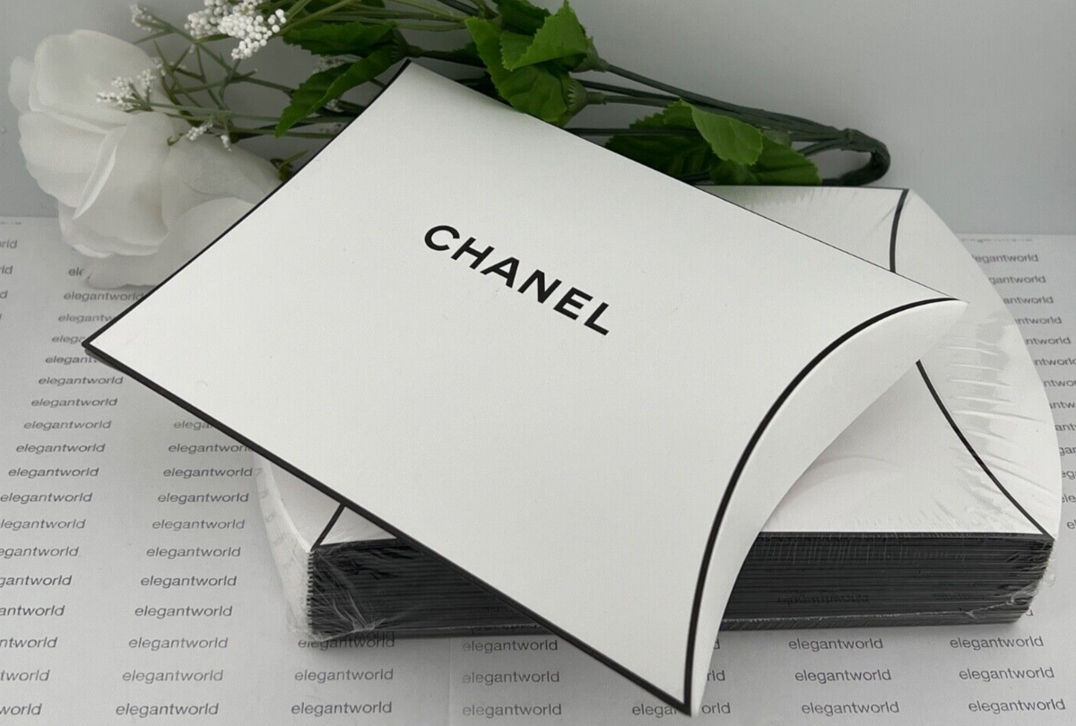 Pack of 25 CHANEL Pillow Pack EMPTY GIFT BOX Container for Jewelry