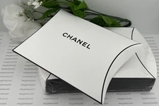 Pack of 25 CHANEL Pillow Pack EMPTY GIFT BOX Container for Jewelry/Makeup 5” NEW