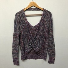 NWT Express Women Long Sleeve Sweater Knit Top Size Small Acrylic Blend B315 -19