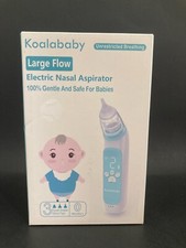 Koalababy Large Flow Electric Nasal Aspirator for Baby - Blue, Music and Lights
