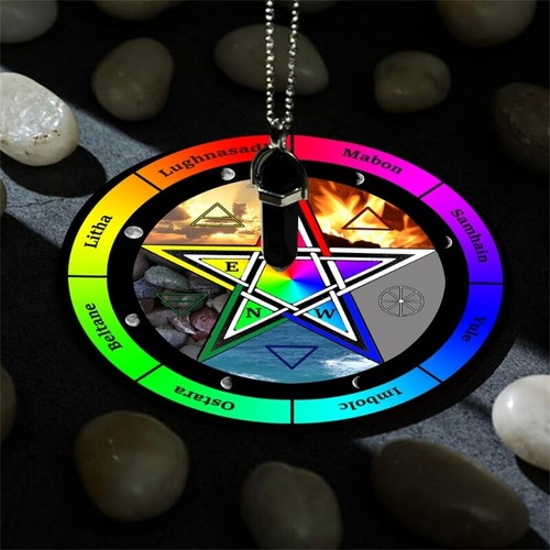 Astrology Pendulums Mat Rubber Divinations Mat Dowsing Pendulums Ceremony Mat - 第 2/8 張圖片