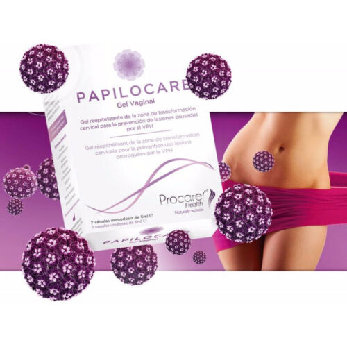 3× Papilocare Vaginal Gel 21×5ml – HPV Lesions Repair with Aloe Vera - Picture 4 of 4