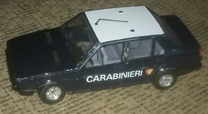 Burago 1 24 Alfa Romeo Giulietta 1 6 Metal Toy Car Made In Italy Carabinieri 80s Ebay