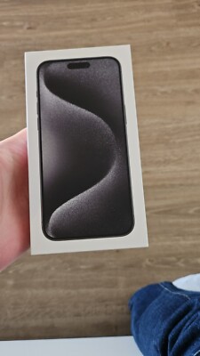 Apple iPhone 15 Pro Max - 512GB - Titan Schwarz (Ohne Simlock 