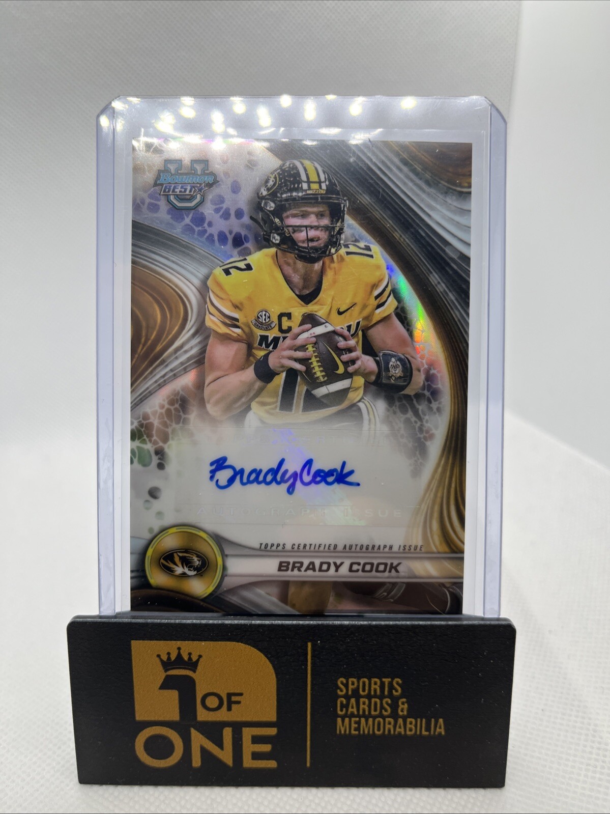 2024 Bowman Chrome U - Auto - Brady Cook - Missouri